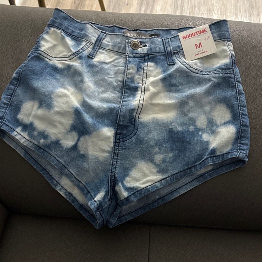 Goodtime Women's Tie-Dye Jean Shorts